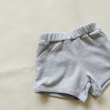 Teddy Waffle Cotton Set - Grey