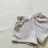 Teddy Waffle Cotton Set - Oat