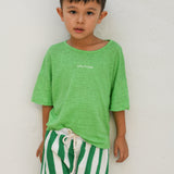 Aria Logo Tee - Lime/White