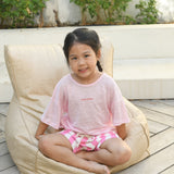 Aria Logo Tee - Pink/Red