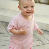 Aria Logo Tee - Pink/Red