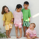 Aria Logo Tee - Lime/White