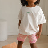 Ambrose Logo Embroidered Tee - White/Emerald
