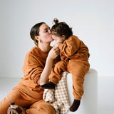 Woodie 3D Logo Tracksuit - Cinnamon