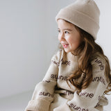 Sunshine Knit Jumper - Biscuit