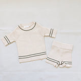 Wimbledon Knit Set - Ecru