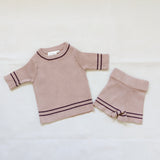 Wimbledon Knit Set - Mushroom