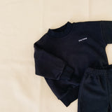 Woodie Logo Tracksuit - Black
