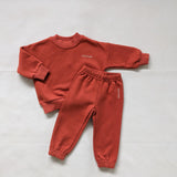 Woodie 3D Logo Tracksuit - Rust