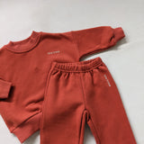 Woodie 3D Logo Tracksuit - Rust