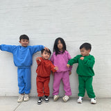 Woodie 3D Logo Tracksuit - Rust