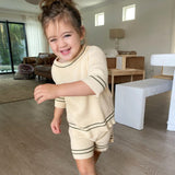 Wimbledon Knit Set - Ecru