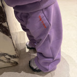 Oslo Wide Leg Tracksuit - Lilac