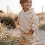 Quinn Hoodie Tracksuit - Cream/Cocoa