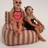 Stevie Terry Towelling Dress - Pink/Dark Chocolate