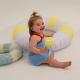 Stevie Terry Towelling Dress - Powder Blue/Red (ONLINE EXCLUSIVE)