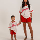 Women's Paradiso Tee - White/Red