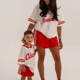 Women's Paradiso Tee - White/Red