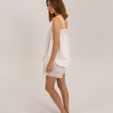 Women's Nella Lace Top - White