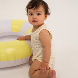 Luca Rib Pointelle Bodysuit - Floral