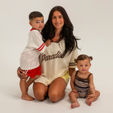 Women's Paradiso Tee - Cream/Cocoa