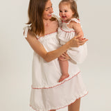 Women's Annie Mini Dress - White/Red