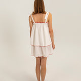 Women's Annie Mini Dress - White/Red