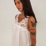 Women's Susie Lace Mini Dress - White