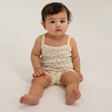 Vivi Rib Pointelle Set - Floral