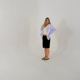 Women's Odette Knitted Cardigan - Lilac