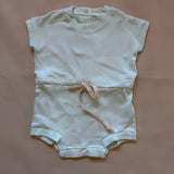 Baby Cotton Onesie in Pale Green SAMPLE - 6-12m