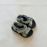 Olympia Velcro Sandals - Sage