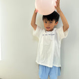 Stars Relaxed Tee - White/Navy