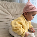 Ansel Cotton Knit Jumper - Butter