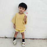 Casper Relaxed Tee - Saffron