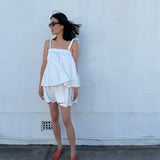 Women's Annie Mini Dress - White/Red