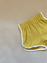 Load image into Gallery viewer, Carter Terry Towelling Shorts - Saffron