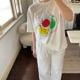 Adult Ash Cotton Broderie Pants