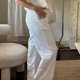 Adult Ash Cotton Broderie Pants