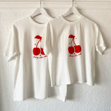 Adult Cheery Vibes Cropped Tee