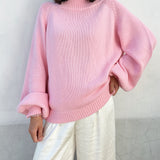 Adult Bea Cotton Knit Jumper - Pink