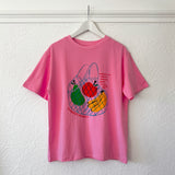 Adult Farmer's Market Relaxed Tee - Bubblegum