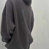 Adult Sporty Cotton Hoodie - Charcoal