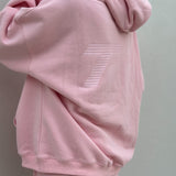 Adult Sporty Cotton Hoodie - Pink