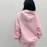 Adult Sporty Cotton Hoodie - Pink