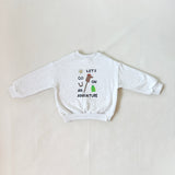 Adventure Cotton Fleece Jumper - Beige Marle