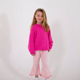 Ansel Cotton Knit Jumper - Bubblegum