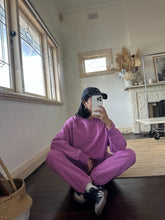 Load image into Gallery viewer, Adult Callen Logo Tracksuit - Fuchsia