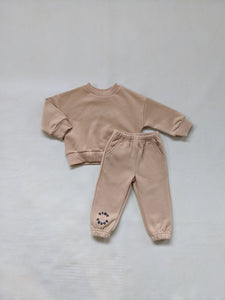 Bindi Puff Tracksuit - Fawn/Cocoa