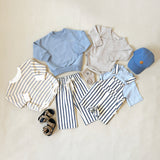 Suvi Waffle Cotton Bodysuit - Oat